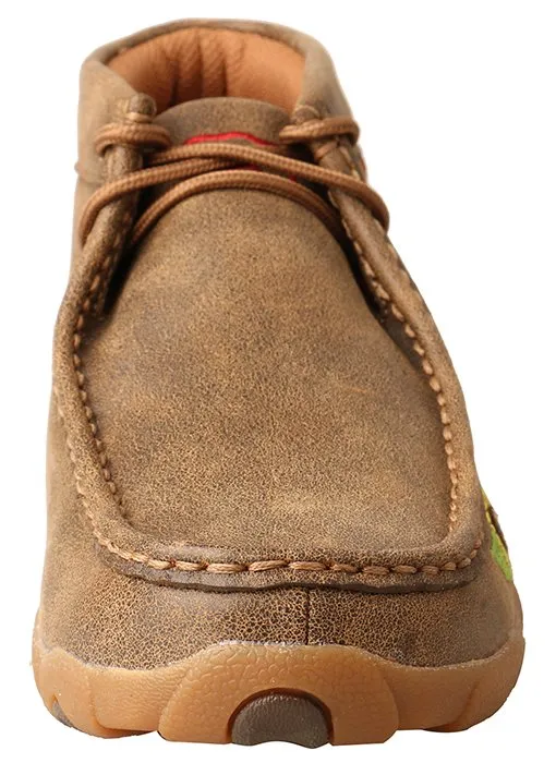 Twisted X Women's Chukka Driving Moc, Bomber/Sunflower