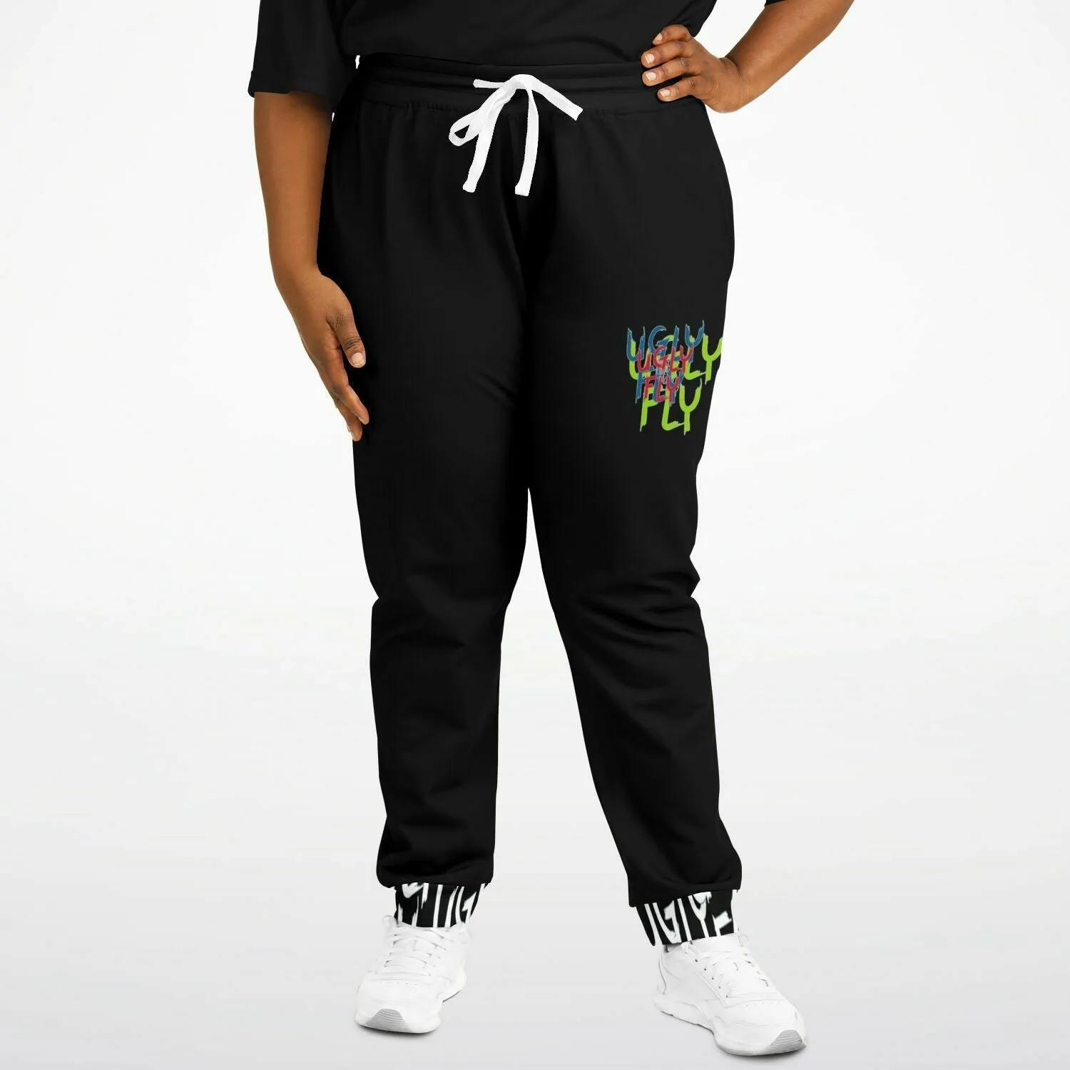 Ugly Fly Premium Fashion Voluptuous ( ) Plus-size Jogger 2