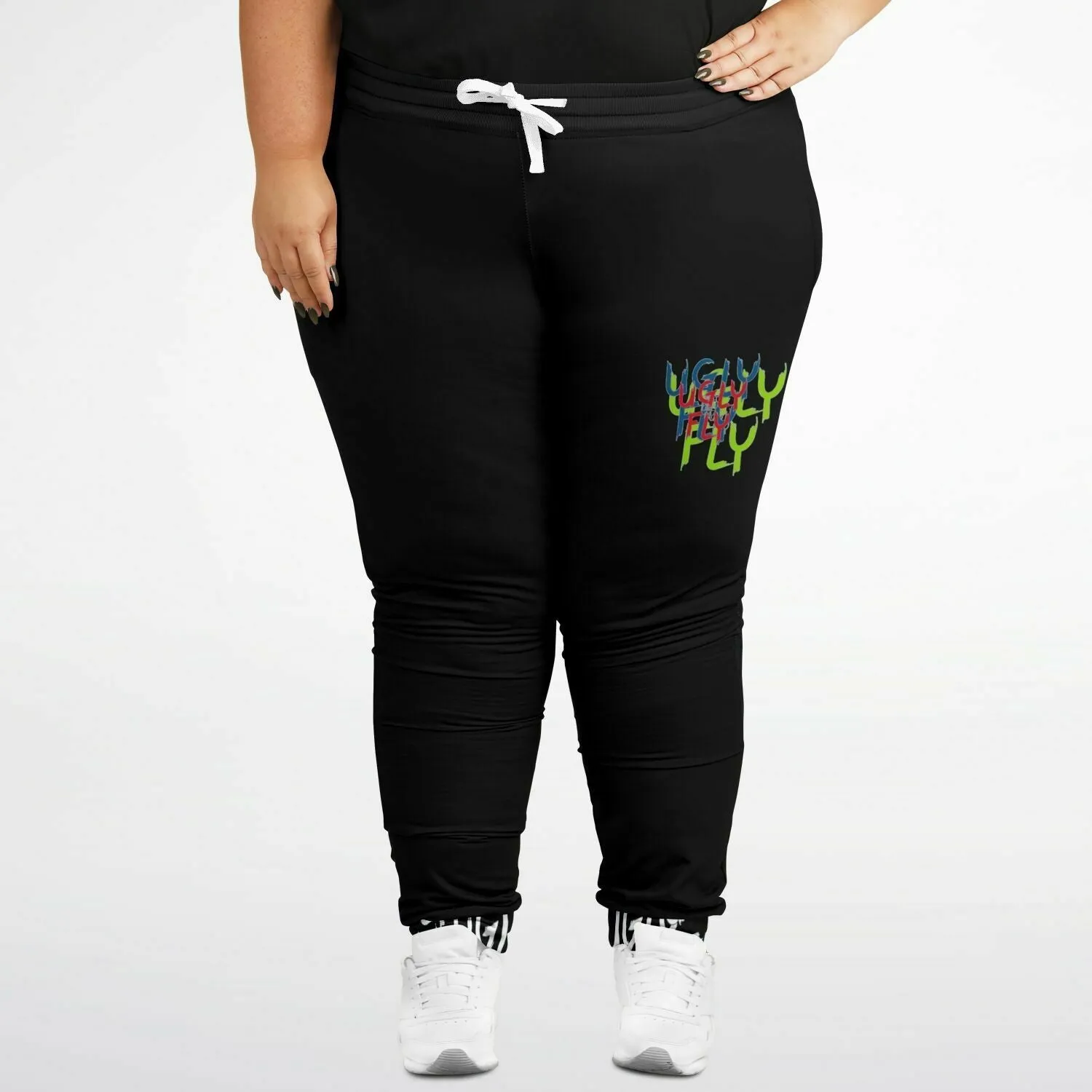 Ugly Fly Premium Fashion Voluptuous ( ) Plus-size Jogger 2