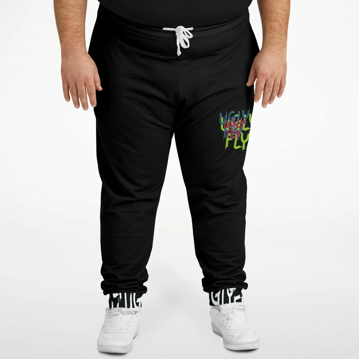 Ugly Fly Premium Fashion Voluptuous ( ) Plus-size Jogger 2