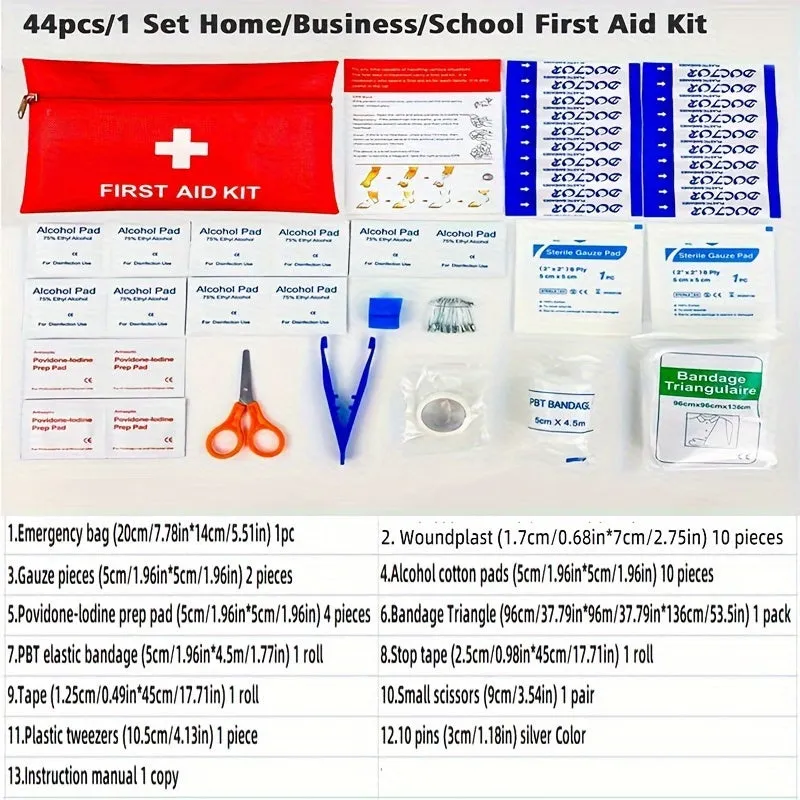 Ultimate 44in1 Emergency Kit for OntheGo Survival