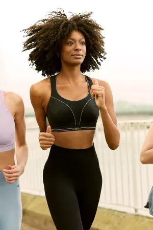 Ultimate Run Sports Bra Black