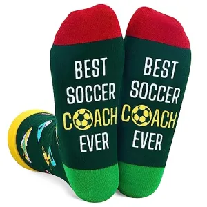 Unisex Soccer Coach Socks, Coach Socks, Best Coach Gifts, Soccer Coach Gifts, Cheer Coach Gifts, Coaching Gifts for Men Women