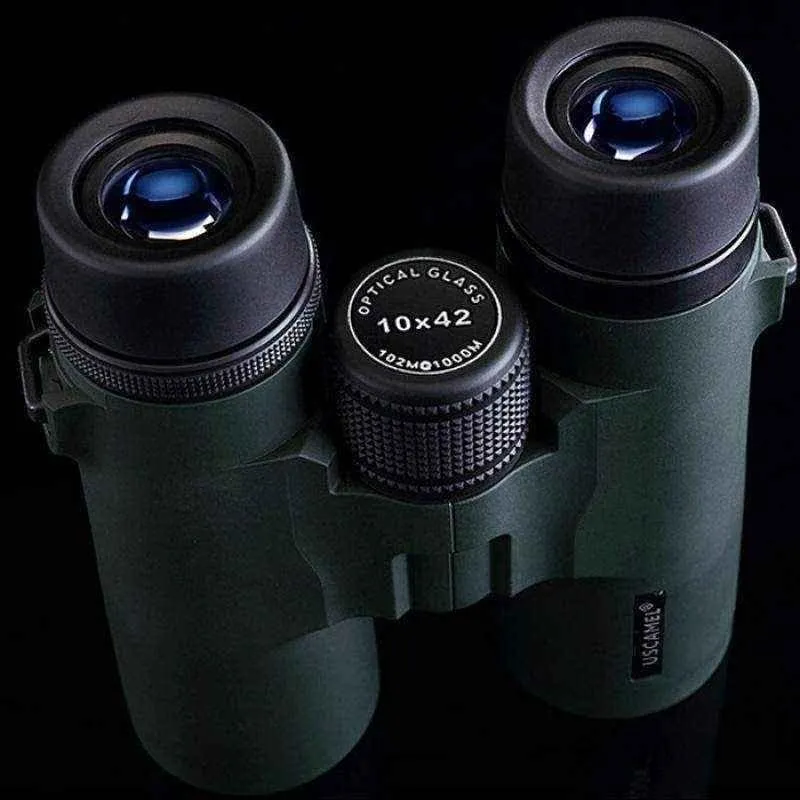 Uscamel binoculars 10x42 Military HD Zoom High Quality Vision  Telescope Army Green