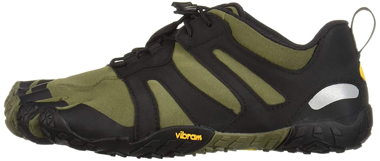 Vibram Fivefinger Men's V-Trail 2.0 Running Shoe - Ivy/Black