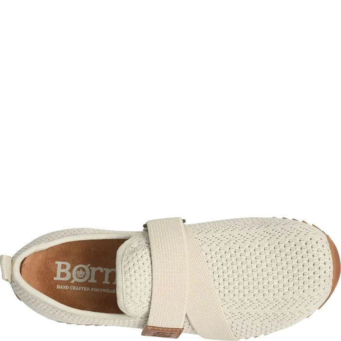 Women's Born Newbury Color: Cream Knit Fabric