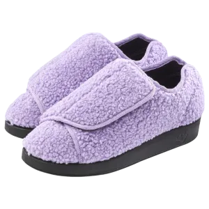 Women's Extra-Wide Easy Closure Slippers