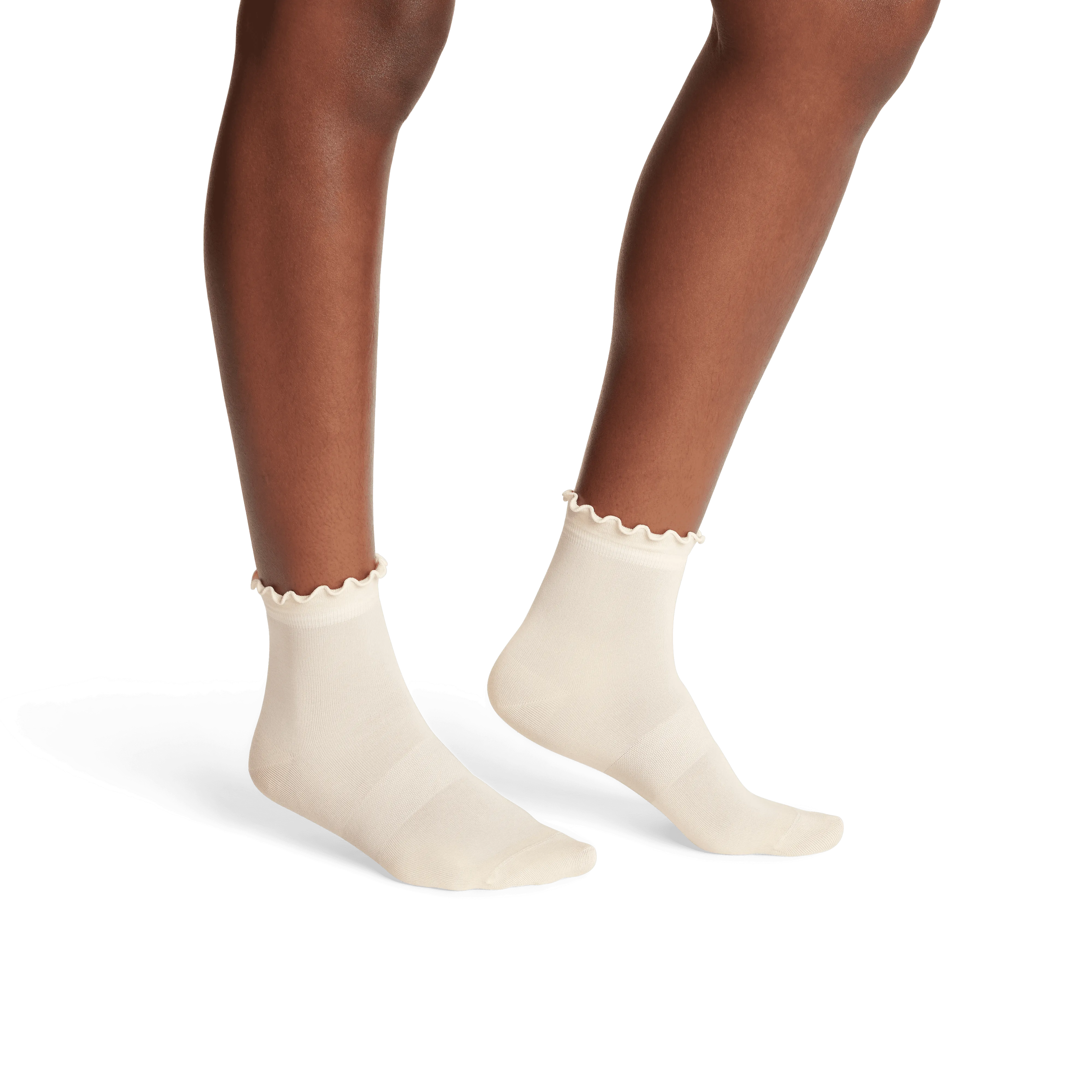 Women's Lightweight Frill Quarter Sock 4-Pack