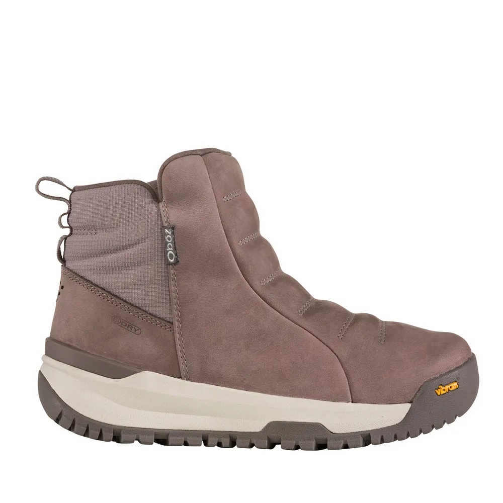 Women's Oboz Sphinx Pull-On Insulated Waterproof Color: Sandstone