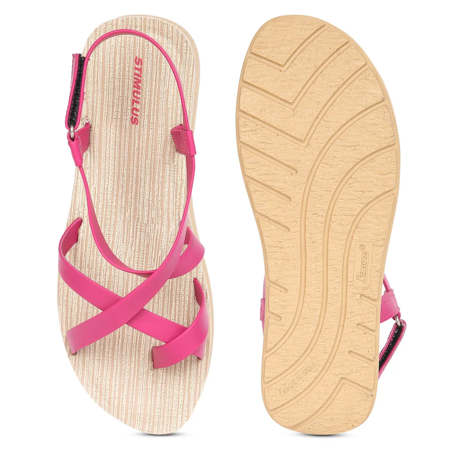 Women's Pink Stimulus Sandals